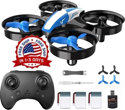 Mini Drone Para Niños Principiantes Control Remoto 21 Minutos De Tiempo De Vuelo Foto 1 de 4