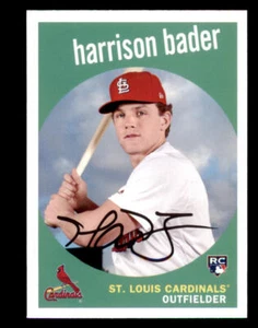 2018 Topps Archives #16 Harrison Bader RC - Picture 1 of 2