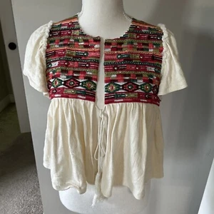 Bestickter Crop Shrug Gr. XS - Bild 1 von 13