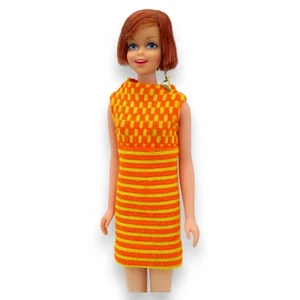 Casey Barbie Puppe 1967 rot brünett 1180 OSS Ohrring Twiggy Twigster 1727 Mattel - Bild 1 von 20
