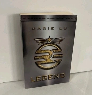 RARE LEGEND BY MARIE  LU  ADVANCED UNCORRECTED  UNEDITED PROOF  SIGNED  ARC - Image 1 of 4