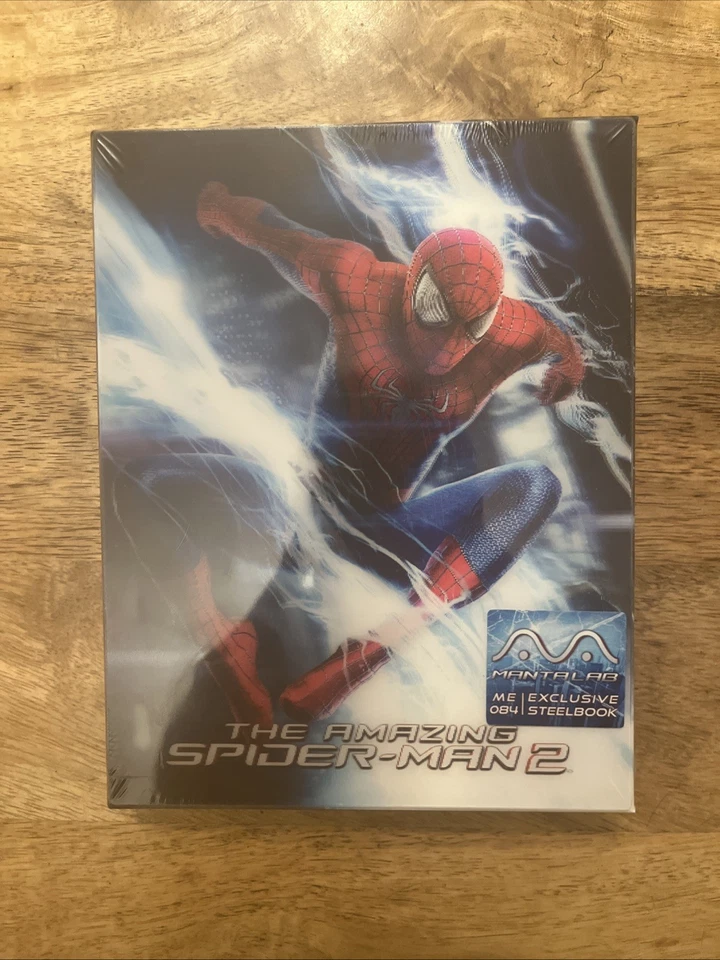 The Amazing Spider-Man 2 4K UHD Blu Ray Manta Lab Double Lenticular Steelbook - Image 1 of 2