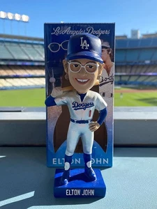 Elton John ROCKET MAN 2022 Los Angeles Dodgers Stadium Promo Bobblehead SGA - Picture 1 of 2
