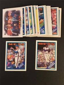 1988 Topps New York Mets Team Set With Traded 35 Cards - Picture 1 of 1