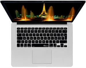Housse De Clavier Skin Cover Allemand > Français Pour MacBook Pro Air - Afbeelding 1 van 1