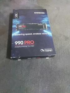 New Samsung 2.5" 990 Pro 4TB M.2 NVMe Gen 4.0 x 4 SSD MZ-V9P4T0 - Afbeelding 1 van 3