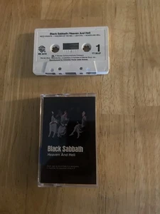 Black Sabbath Heaven And Hell Cassette Tape - Picture 1 of 1