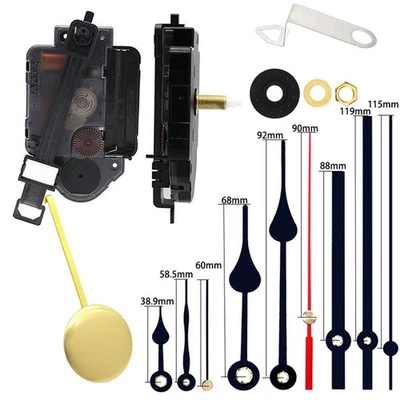 DIY Pendulum Clock Parts Set Compatible with Various Wall Designs 23mm - Image 1 of 4