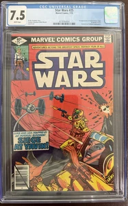 Original 1979 Star Wars Comic #25 CGC & JSA - Picture 1 of 5