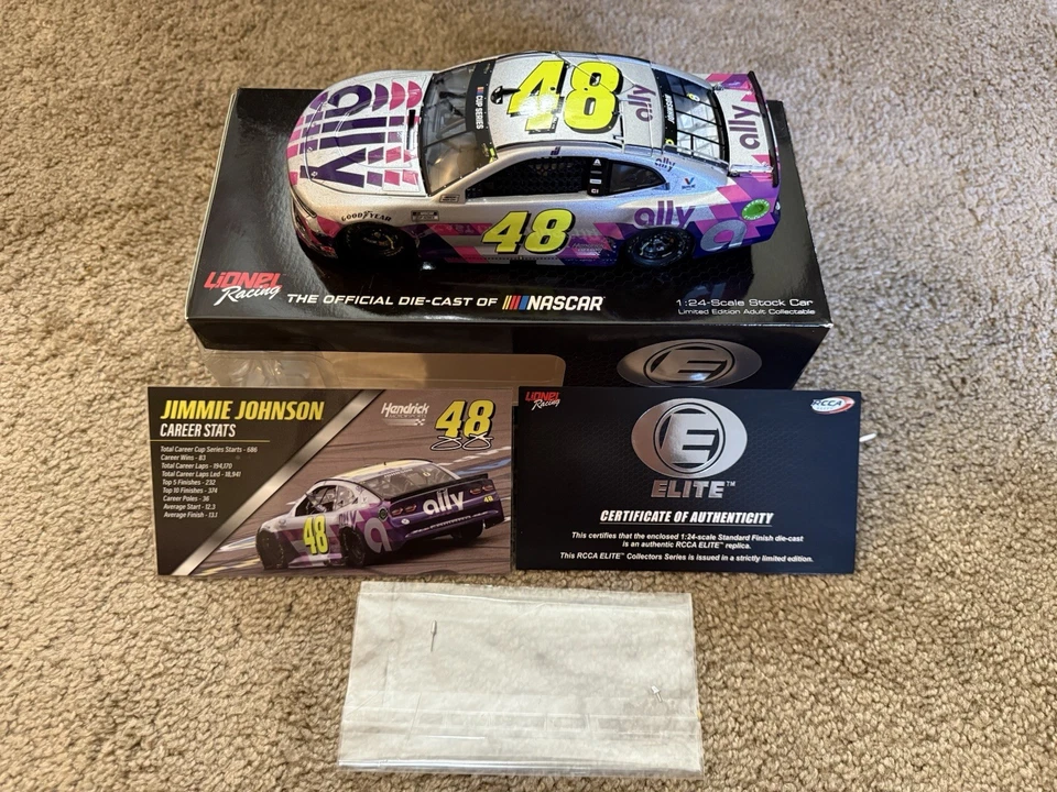 Jimmie Johnson 2020 Ally Finale 比赛版 精英 1:24 — 第 1/1 张图片