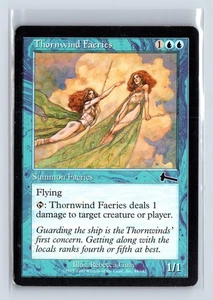 (2x) THORNWIND FAERIES – MTG Magic the Gathering Card – Urza's Legacy – Common - Picture 1 of 6