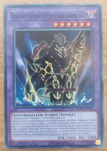 Yu-Gi-Oh Karte "Erdgebundener Diener Geo Gremlina" AGOV-DE031 1. Auflage DEUTSCH - Bild 1 von 1