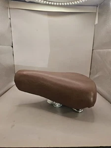 Schwinn Bicycle Seat Brown Spring Cushion - Picture 1 of 8
