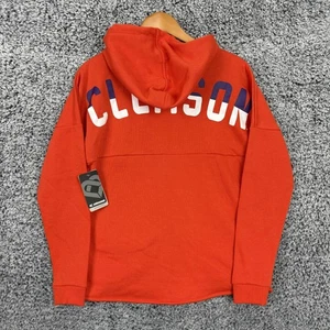 Clemson University Tigers Spirit Hoodie Women Medium Sweater Sweatshirt Football - Picture 1 of 13