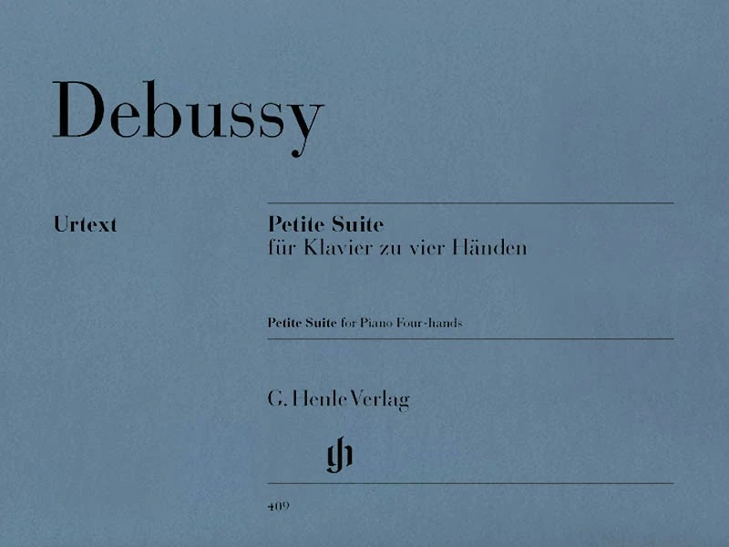 Debussy Petite Suite for 1 Piano 4 Hands Duets Henle Urtext Sheet Music Book - Image 1 of 1
