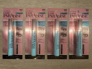 4 L'Oreal LOREAL Voluminous Lash Paradise Mascara 203 Black WATERPROOF - Picture 1 of 2