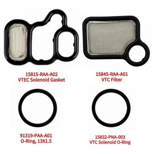 4Pcs/Set VTEC Solenoid Spool Valve Gasket Kit For 03-07 Motorbike Civic Element - Picture 1 of 13