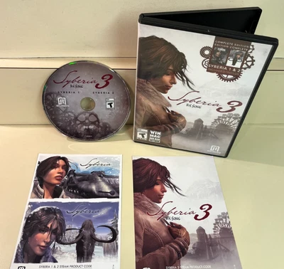 Open Box - Syberia 3 Complete Edition + 1 & 2, WIN MAC DVD-ROM, Adventure Game - Image 1 of 4