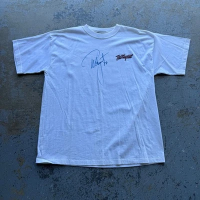 Camiseta de Colección 1997 Ted Nugent Firmada Autografiada World Bowhunters XL Foto 1 de 4