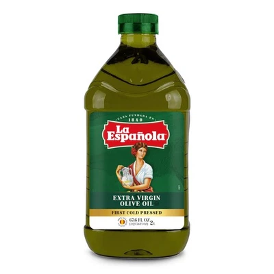 Primeiro azeite virgem extra prensado a frio LA ESPAÑOLA, 68 fl oz - Imagem 1 de 2