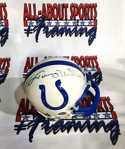 Johnny Unitas Authentic Signed Autographed Mini Helmet JSA/LOA- - Picture 1 of 8