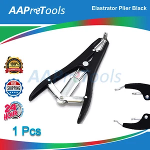 Castration Bander Plier Animal Equipment Tool Dofor Pig Sheep Only Plier BLACK - Picture 1 of 3