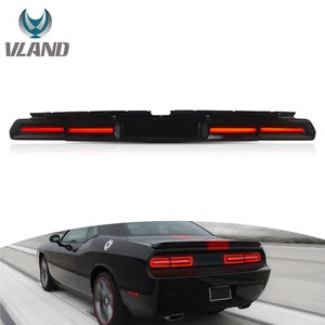 Luces de freno LED secuenciales izquierda+derecha para Dodge Challenger 2008-2014 - Imagen 1 de 12