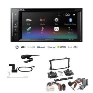 Pioneer Autoradio 2-DIN Bluetooth DVD DAB für GM Hummer H2 2003-2007 schwarz - Bild 1 von 4