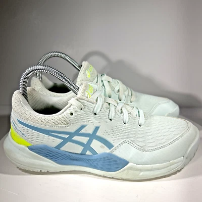 ASICS гель разрешение 9 Kids мальчиков размер 4,5 туфли теннис пиклбол кроссовки прогулки - Изображение 1 из 4