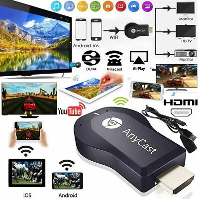1080P WiFi HDMI Media Player Streamer TV Adapte Dongle Stick For AnyCast M2 Plus - Image 1 of 4