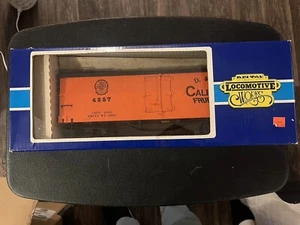 DELTON LOCOMOTIVE WORKS #4257 D&R California Fruit Refrigerator Car In Box - Picture 1 of 3