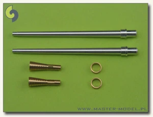 Master Models 1/32 German Cannon 3,7cm Flakvierling 18 Gun Barrels (2pcs) - Foto 1 di 1