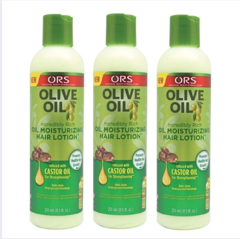 3 PACK ORS Olive Oil Oil Moisturizing Hair Lotion 8.5 oz - Image 1 of 1