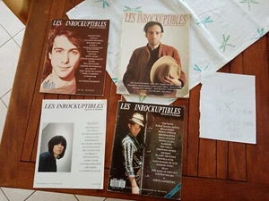 1986-Introuvable lot premiers numeros-LES INROCKUPTIBLES-N°3/9/11/13-INROCKS - Foto 1 di 3