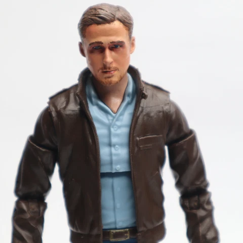 HEAD ONLY Ryan Gosling 1/12 Mezco one:12 marvel legends Cover