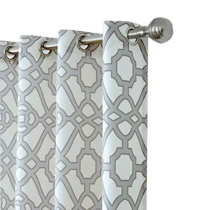 Elrene Home Fashions Marin occhiello stampa geometrica in ferro da interno/esterno Wi... - Foto 1 di 6