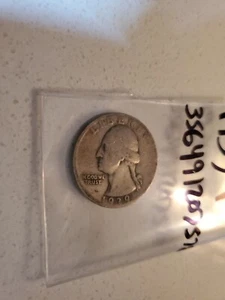 1939 P QUARTER 90% SILVER 25 CENTS PHILADELPHIA UNITED STATES OF AMERICA USA 25¢ - Picture 1 of 3