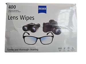 ZEISS Pre-Moistened Alcohol Wipes, Glasses Cleaner, 400 Count - Picture 1 of 1