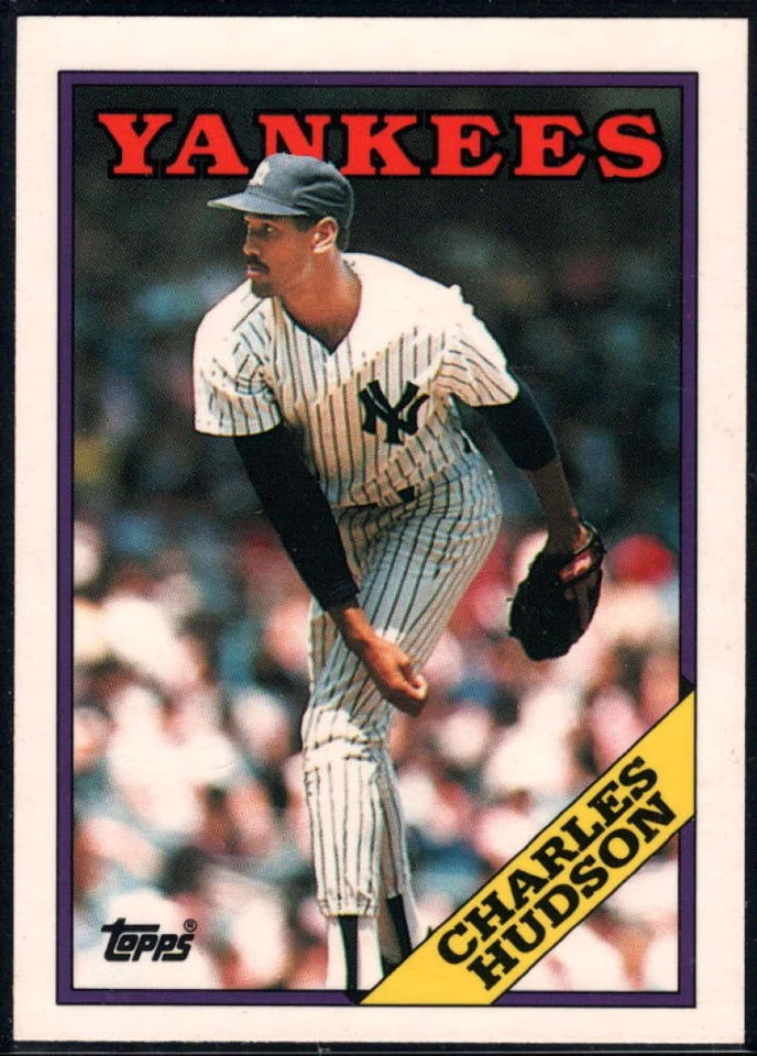 1988 Topps Tiffany #636 Charles Hudson NM-MT Yankees - Image 1 of 1