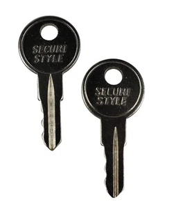 Virage Window Handle Key SecuriStyle (PACK OF 2) Double Glazed Window Handles - Picture 1 of 3