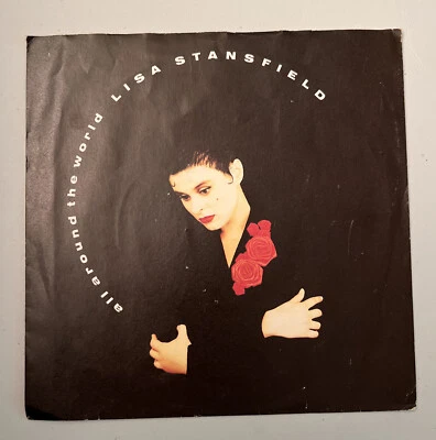 LISA STANSFIELD All Around The World 7" 45rpm UK 1989 Picture Sleeve EX/EX - Image 1 of 4