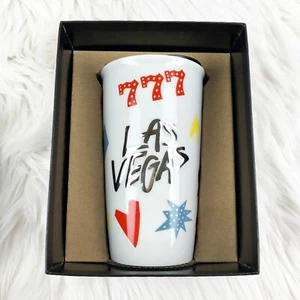 Starbucks Coffee Tumbler LAS VEGAS 777 Gamble SKU 10oz NEW IN BOX - Picture 1 of 8