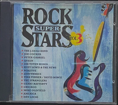 Rock Super Stars Vol.3 - 1997 - Queen - Roxette ORIGINAL CD - Sehr Guter Zustand - Bild 1 von 3