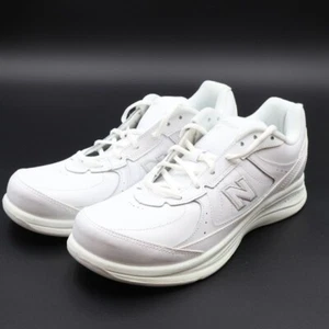 New Balance Shoes Mens 8 1/2 D White 577WT Walking Sneakers - Picture 1 of 13