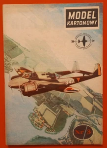 Modellbaubogen Alfa 3, FOKKER G.1B  in 1:33 - Picture 1 of 7