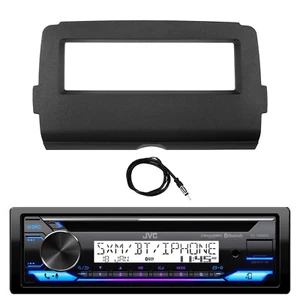 JVC CD Bluetooth Marine Radio, 2014-up Harley Batwing Radio Install Kit, Antenna - Picture 1 of 5