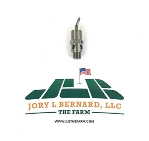 CONRADER, SRH250-1/4-NPT-SS-165, PRESSURE RELIEF VALVE, 1/4" NPT, SST, 165PSI, S - Picture 1 of 7