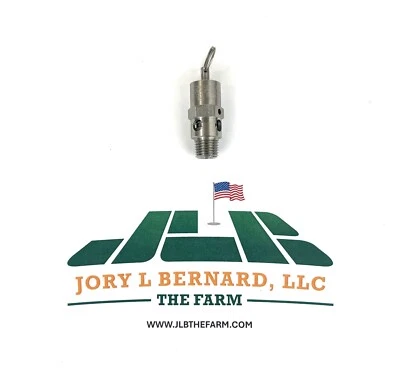 CONRADER, SRH250-1/4-NPT-SS-165, PRESSURE RELIEF VALVE, 1/4" NPT, SST, 165PSI, S - Image 1 of 4