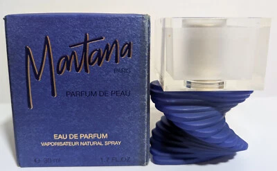 Montana Parfum de Peau Eau de Parfum 30 ml / 1 oz spray vintage *leer descripción* Foto 1 de 4