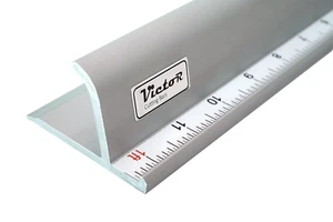 Victor Cutting Ruler 30 Inch - Metal Ruler - Non Slip - Straight Edge Ruler - Sc - Picture 1 of 12